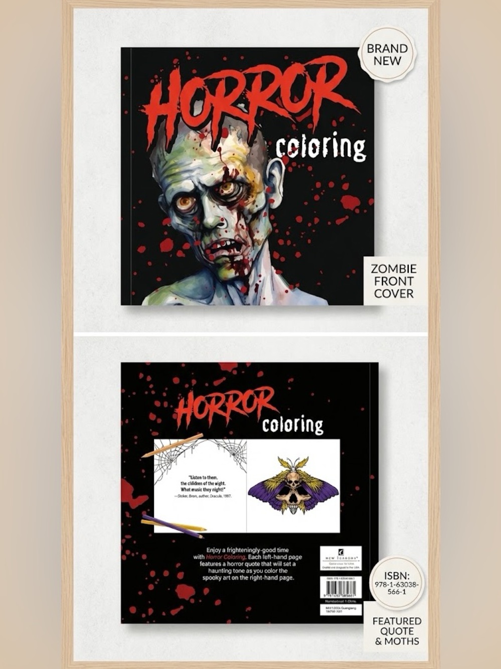 Horror Coloring Book